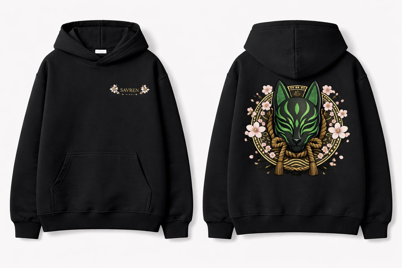 Kitsune Hoodie Collection